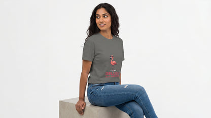 Delulu But Thriving Shirt | Funny Flamingo T-Shirt | Gen Z Meme Tee | Delulu Humor Shirt | Cute Graphic Tee